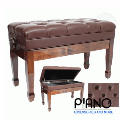 Ghế Đàn Piano Cao Cấp Nâu Gỗ